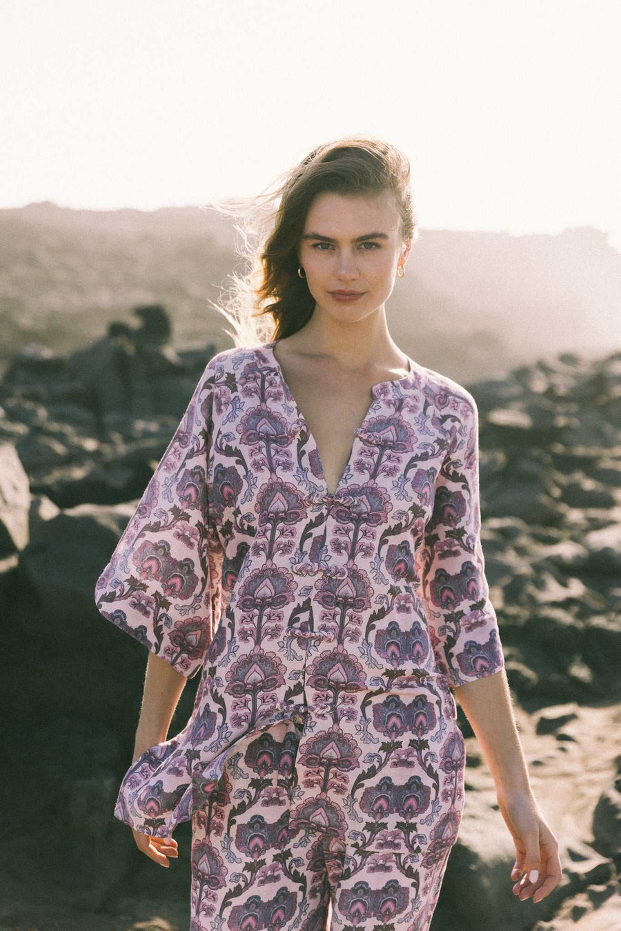 Kinga Csilla Agati Berry Blouse