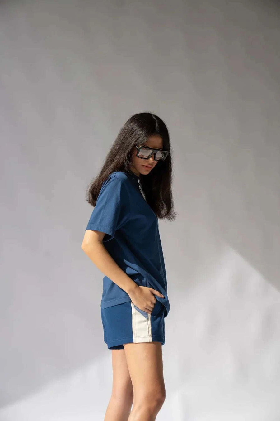 Araminta James Parisienne Track Short Midnight Blue