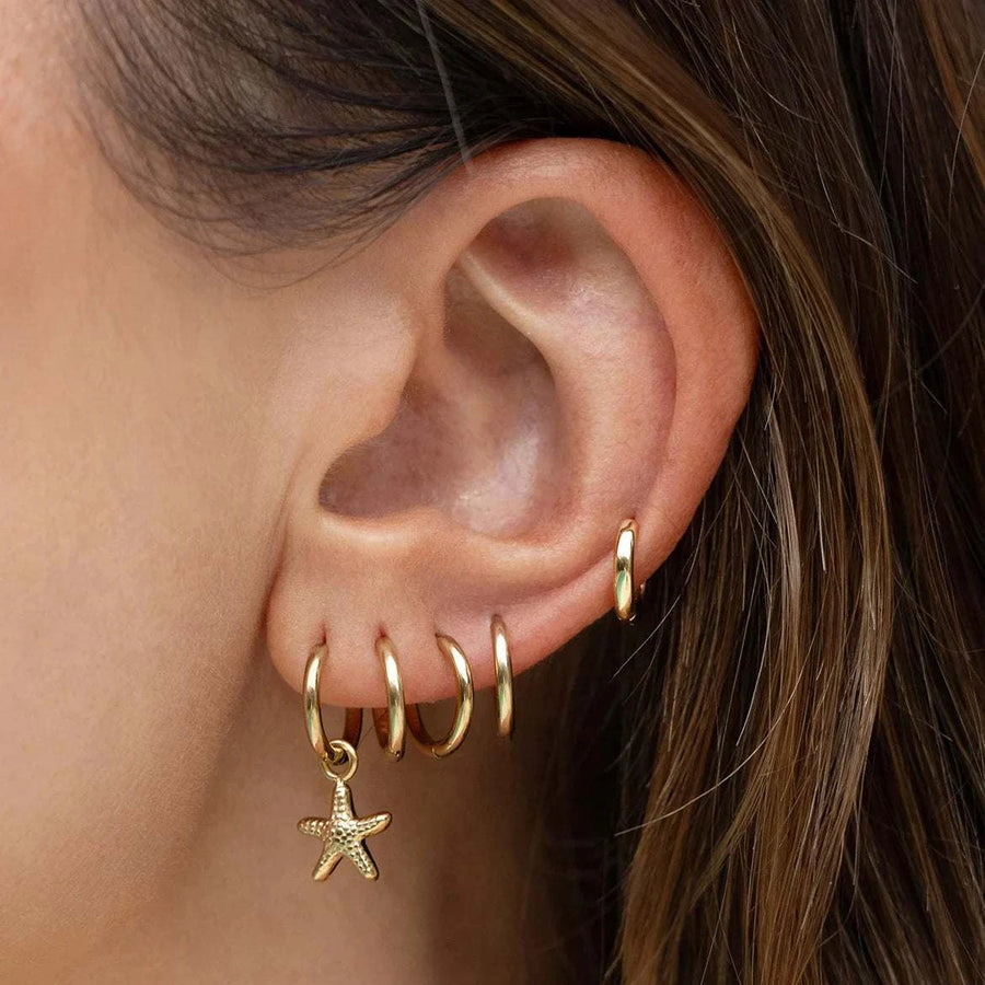 Arms of Eve Sea Star Earrings Gold