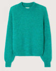 American Vintage East Jumper Melange Duck Blue