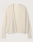 American Vintage East Womens Cardigan Melange Pearl