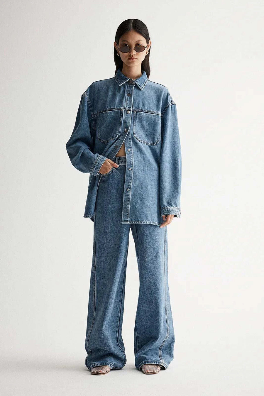 Elka Collective Odin Denim Shirt Trinity Blue