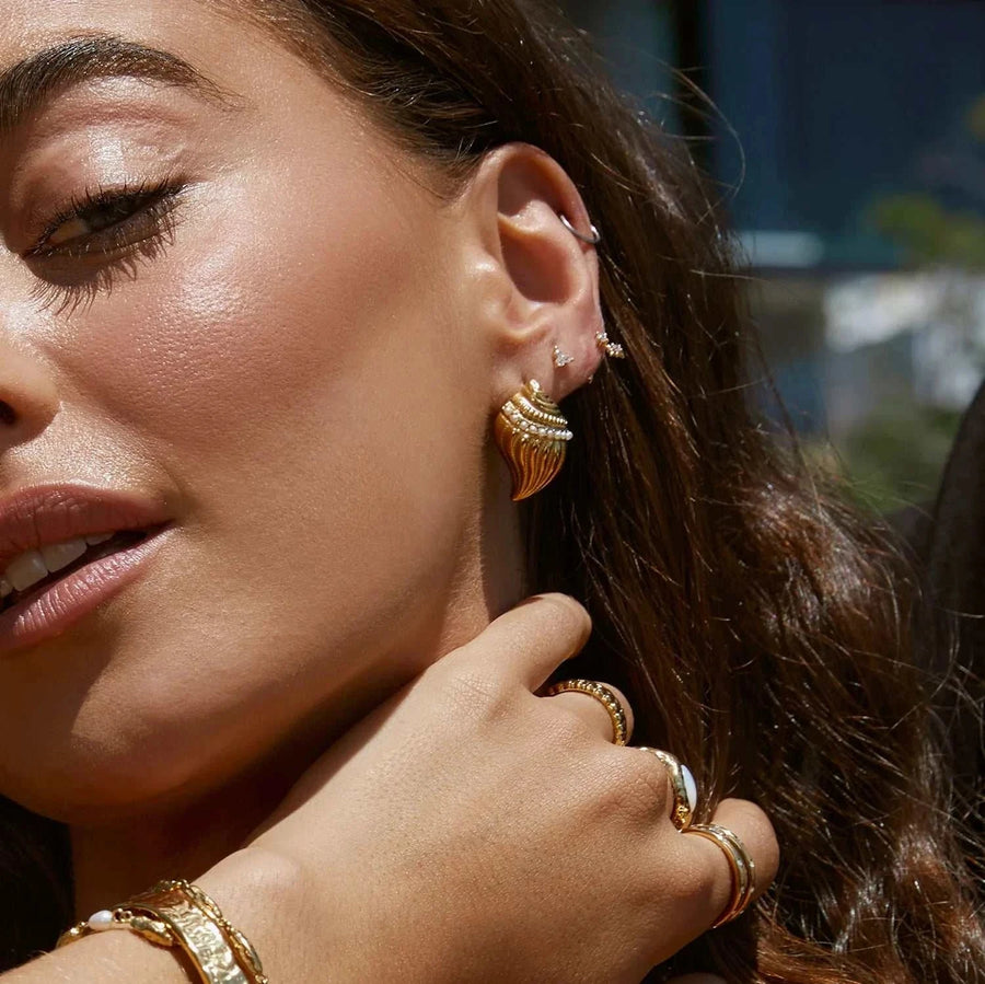 Arms of Eve Tully Gold Earrings