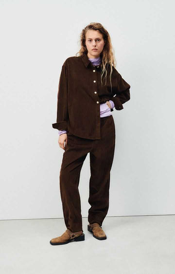 American Vintage Padow Women's Trousers Vintage Brownie