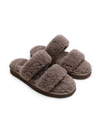 La Tribe Sheepy Platform Slipper Truffle