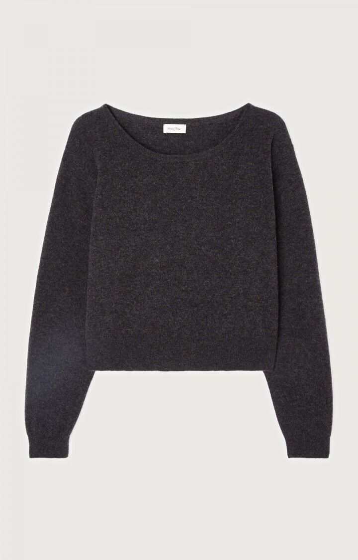 American Vintage Raxow Womens Jumper Charcoal Melange