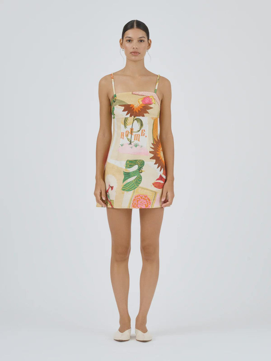 Roame Saffron Dress Pink City