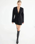 La Tribe Simone Knee High Boot Black