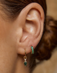 Arms Of Eve Khloe Emeralds Earrings Gold