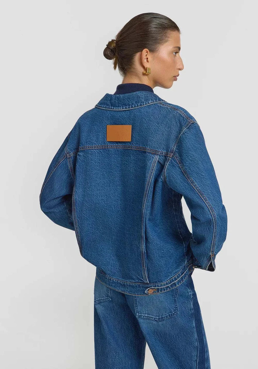 Viktoria and Woods Nashville Jacket Blue Classic Wash