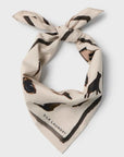 Silk Laundry Cotton Silk Scarf Miracles Hazelnut