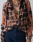 Maison Hotel Mia Blouse Flame Pink