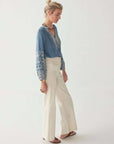 Maison Hotel Sandrine Blouse French Blue.