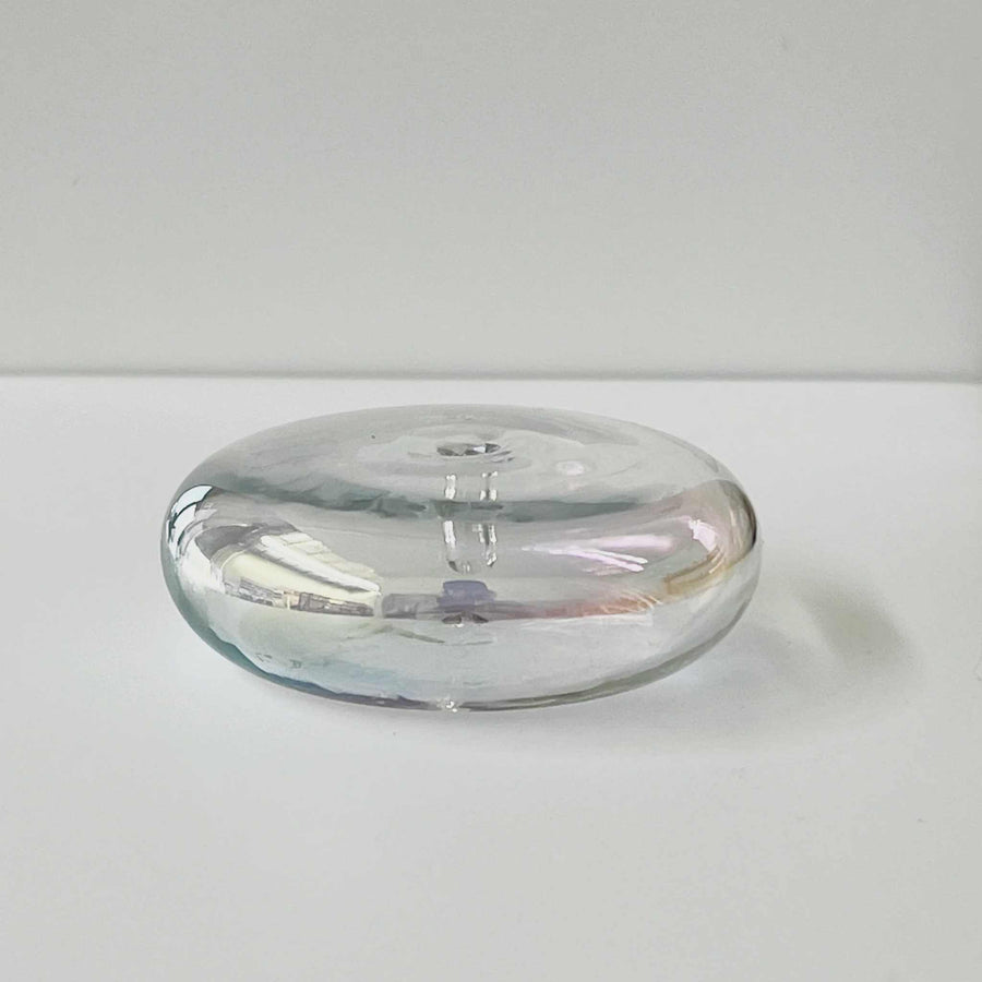 Gentle Habits Glass Vessel Incense Holder Iridescent