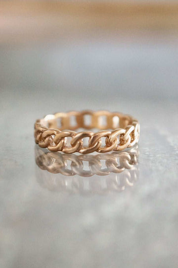 Monsieur Blonde Twisted Ideas Ring